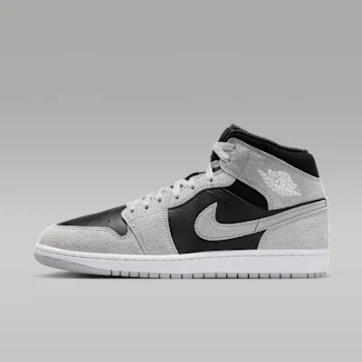 Jordan 1 Mid Light Smoke Grey Black – “Light Smoke Grey / Black / White” (DQ8426-008)