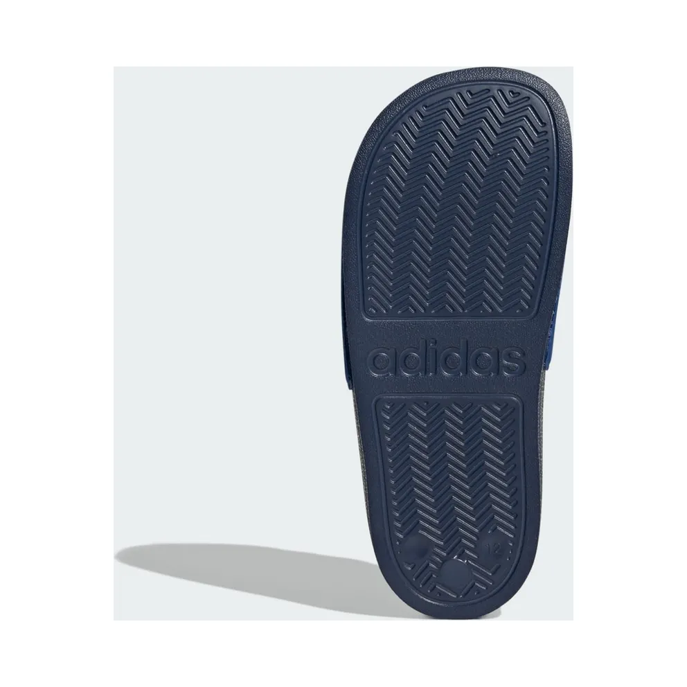 adidas Adilette Shower Logo Sandals Dark Blue White Royal Blue (JS2520)