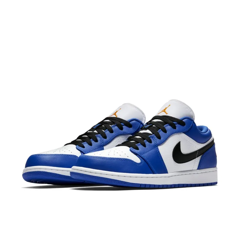 Air Jordan 1 Low Hyper Royal Orange Peel (553558-401)