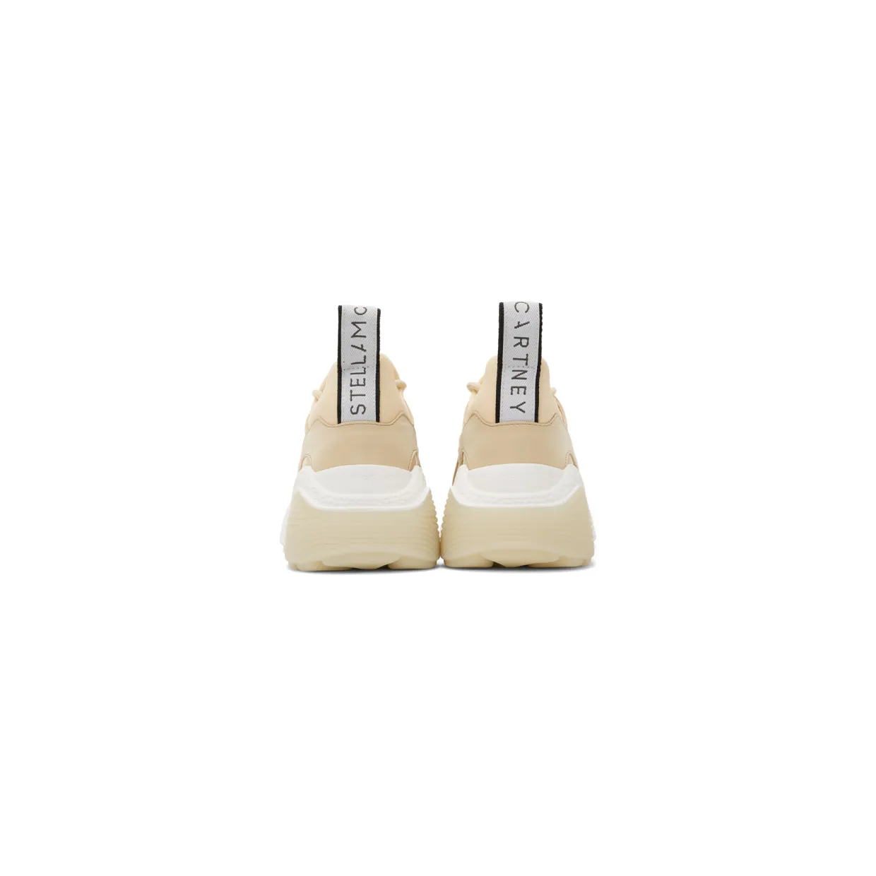 Stella McCartney Beige Eclypse Sneakers (491514N0016) (3)