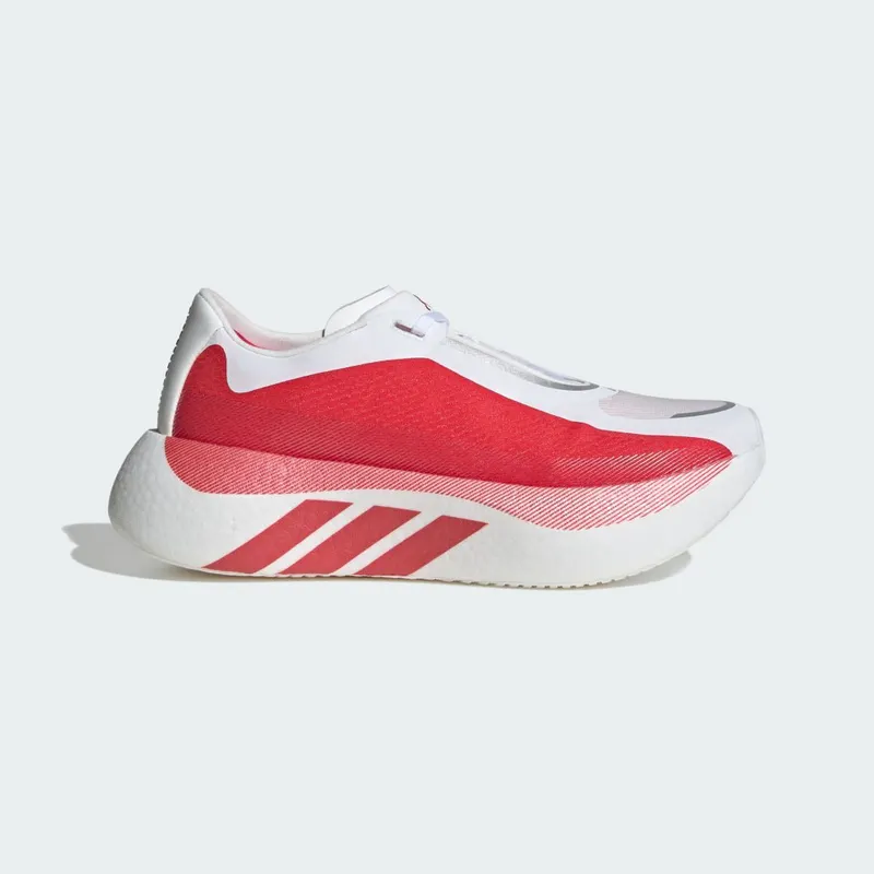 Adidas Hyperboost Edge Running Shoes Cloud White / Pure Ruby / Zero Metalic (KI1916)