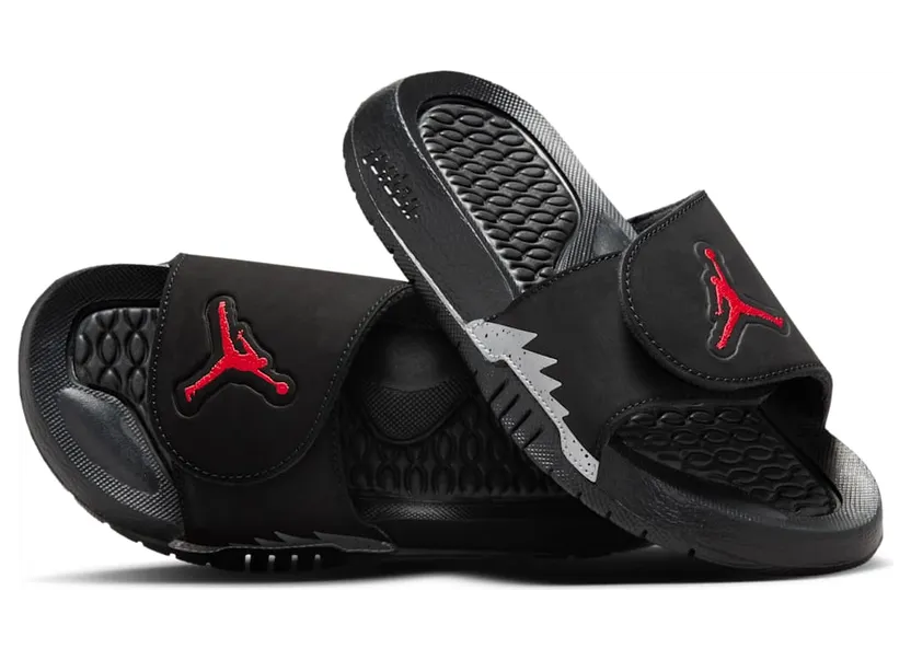 Jordan Hydro 5 Retro Slide GS “Black Metallic” (555511-061)