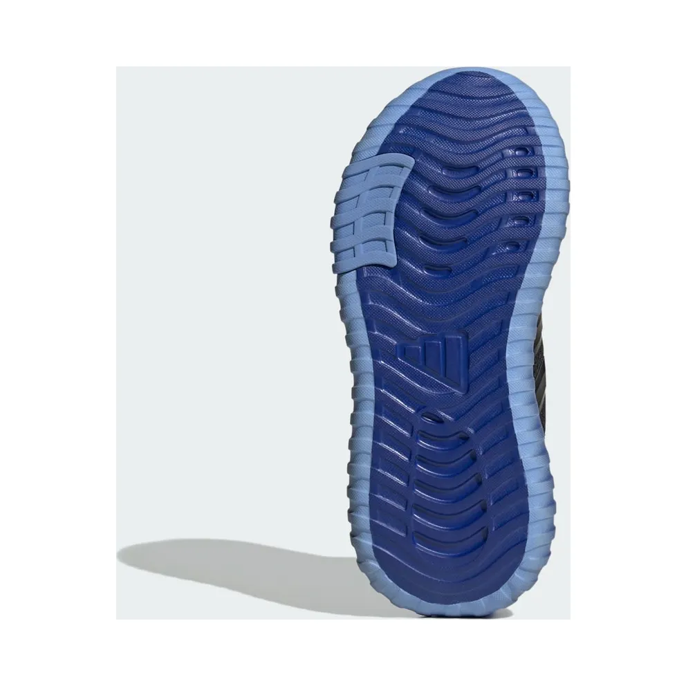 Adidas Kaptir 4.0 GS “Core Black Lucid Blue” (JP6837)