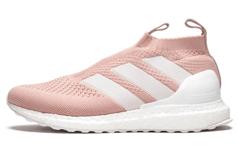 Adidas Kith x Ace 16+ PureControl UltraBoost Flamingos Clear Granite/Clear Granite/Vapour Pink (CM7890)