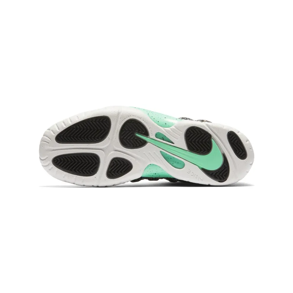 Nike Air Foamposite One Easter 2018 (GS) Black/Green Glow-Lagoon Pulse (846077-004)