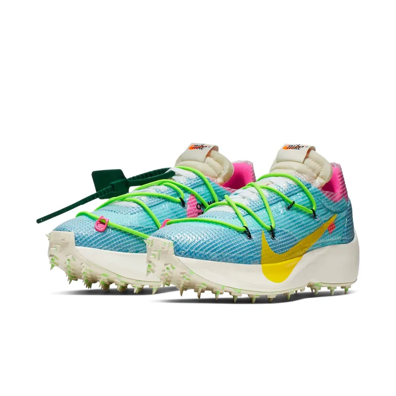 Nike Vapor Street Off-White Polarized Blue (W) Polarized Blue/Tour Yellow-Sail (CD8178-400)