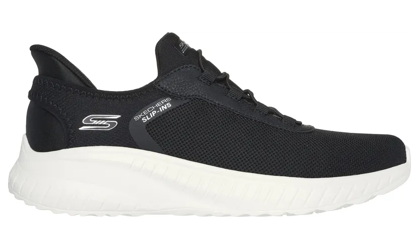 Skechers Slip-ins: BOBS Sport Squad Chaos – Zwart (118303 BLK)