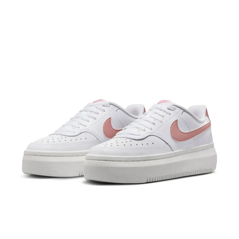 Nike Court Vision Alta “White Sail Red Stardust” (DZ5394-102)