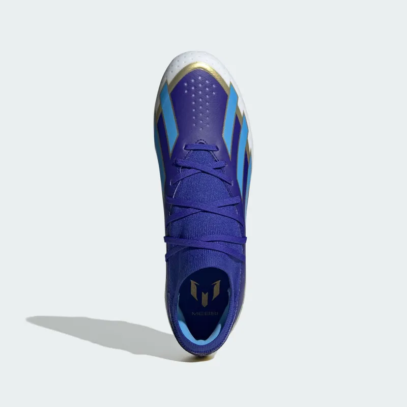 adidas Crazyfast Messi League FG Lucid Blue Burst Cloud White (ID0712)
