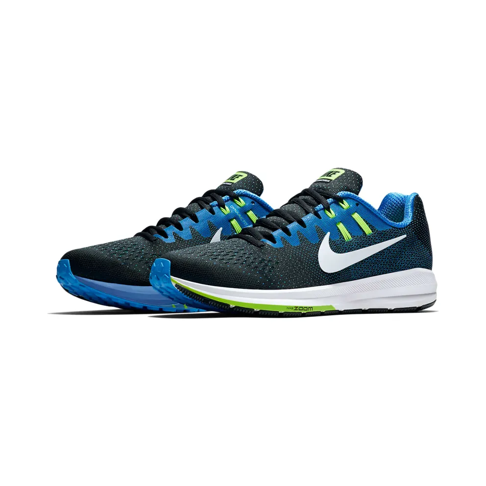 Nike Air Zoom Structure 20 “Black / Photo Blue / Ghost Green / White” (849576-004)