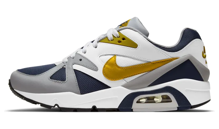Nike Air Structure Triax 91 White Navy Citron (DB1549-400)