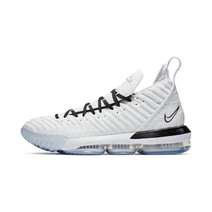 Nike LeBron 16 Equality Home (2019) “White / Black” (BQ5969-100)
