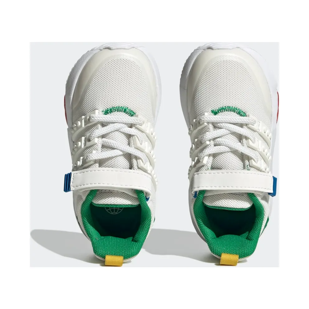 Adidas adidas x LEGO® Racer TR21 Elastic Lace and Top Strap Core White / Core White / Green (HQ1320)