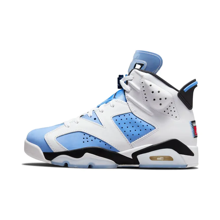 Air Jordan 6 Retro UNC White (GS) (CT8529-410)