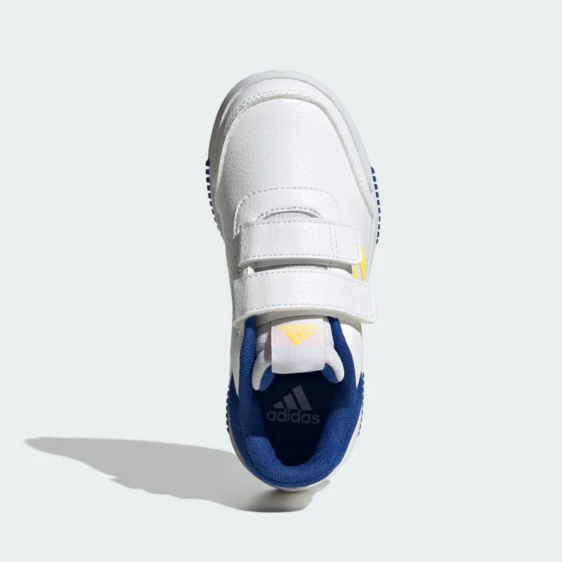 Adidas Tensaur with Velcro Cloud White / Spark / Royal Blue (IG8581)
