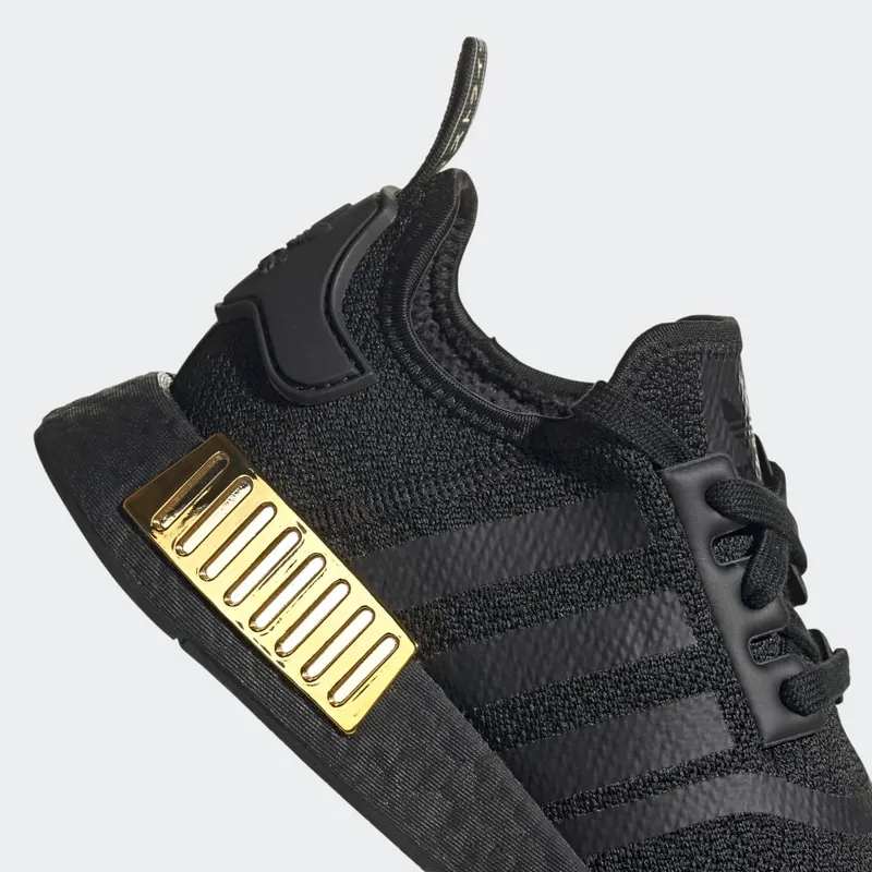 adidas NMD_R1 Core Black / Core Black / Gold Metallic (FV1787)
