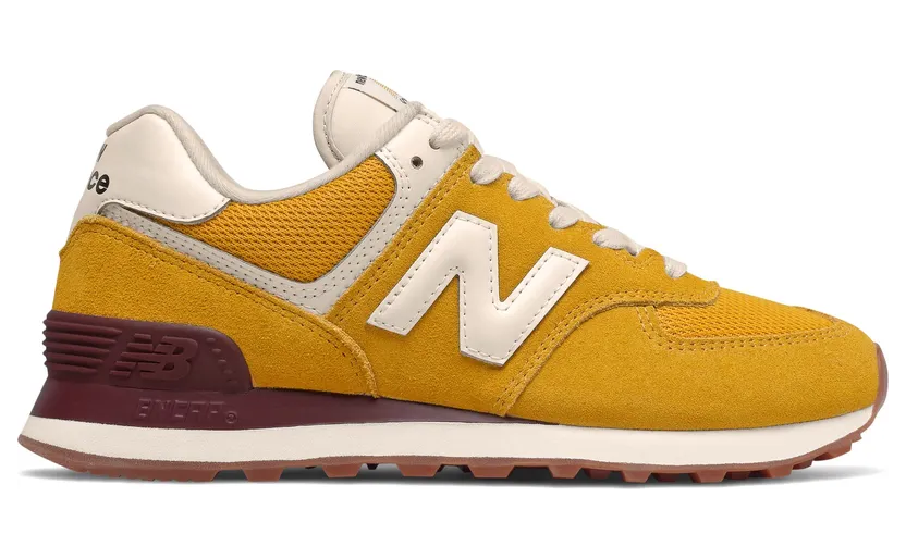 New Balance WL574 VE2 Varsity Gold / Light Burgundy (WL574VE2)