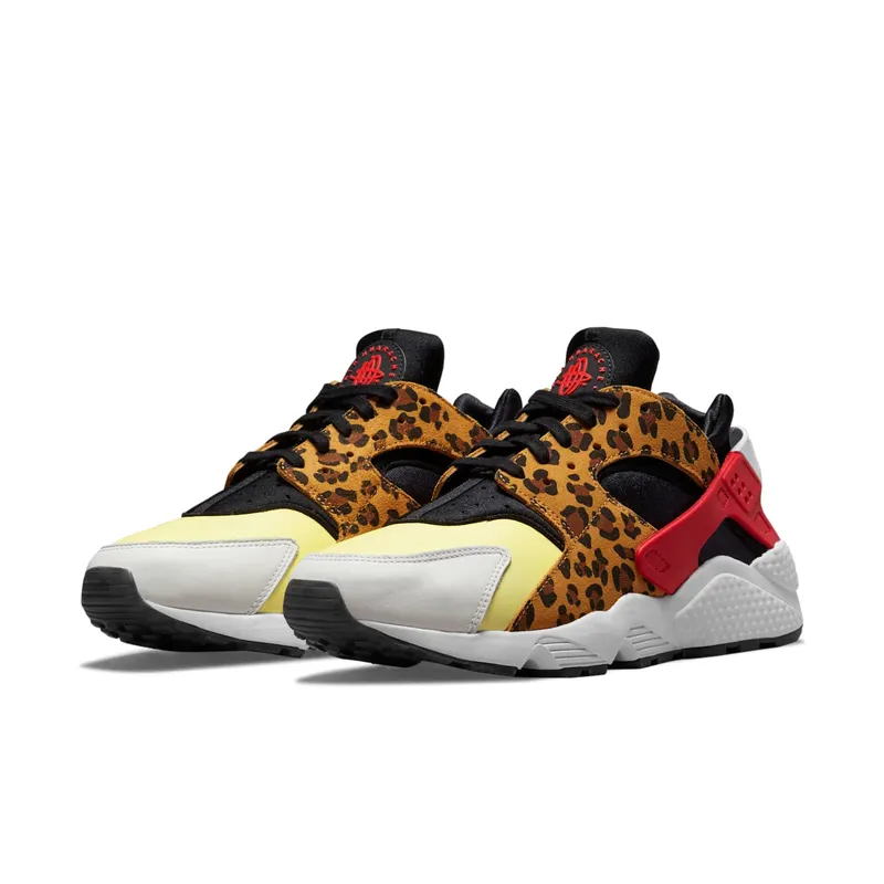 Nike Air Huarache SNKRS Day (2021) – “White / Leopard / Black / Maroon” (DM9092-700)