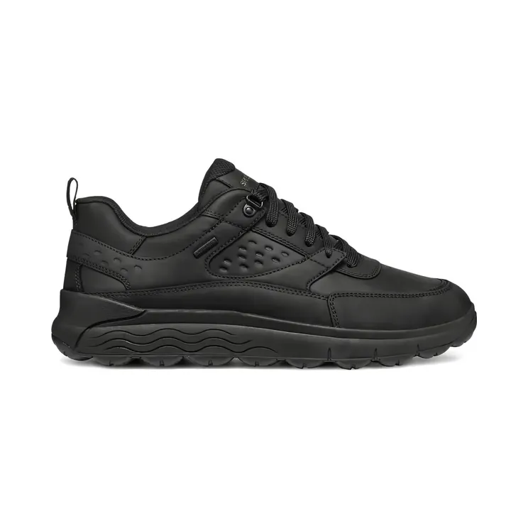 Geox Spherica Leisure geperforeerde leren “Black” (U46FDD000FFC9999)