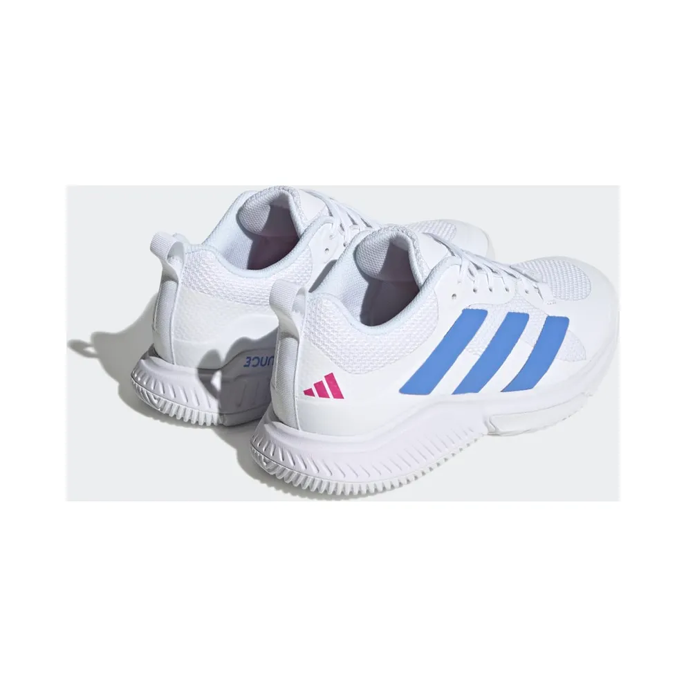 adidas Court Team Bounce 2.0 Cloud White / Blue Fusion / Lucid Fuchsia (HR1234)