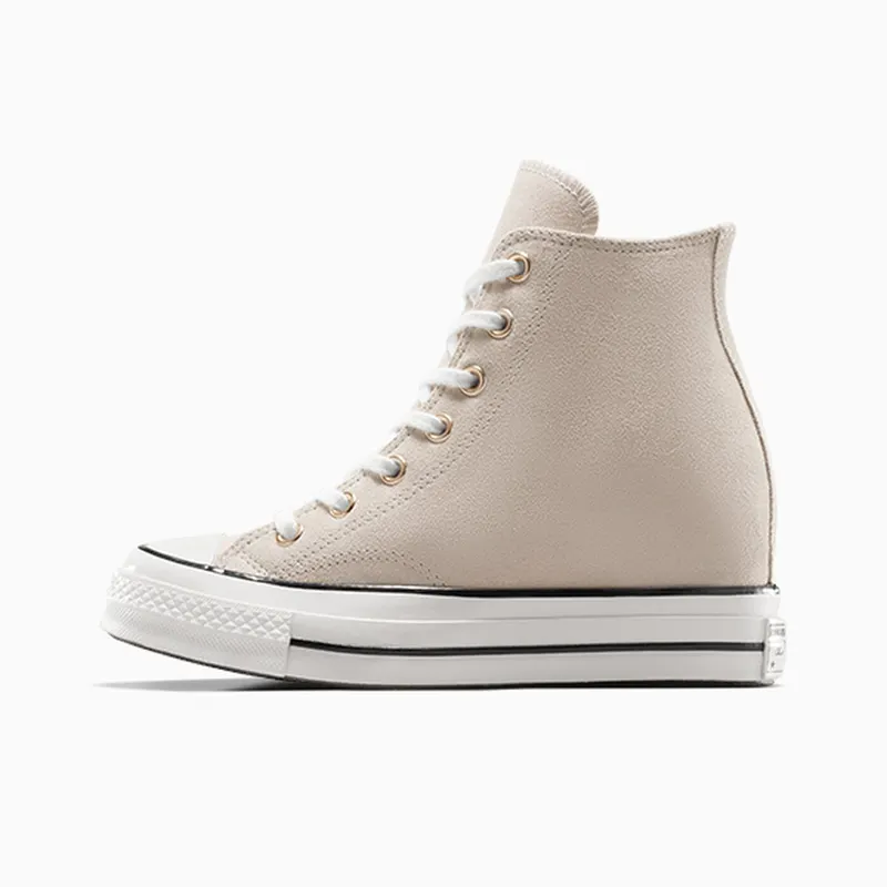 Converse Chuck 70 Wedge Platform Suede Warm Clay/Egret/Black (A13833C)
