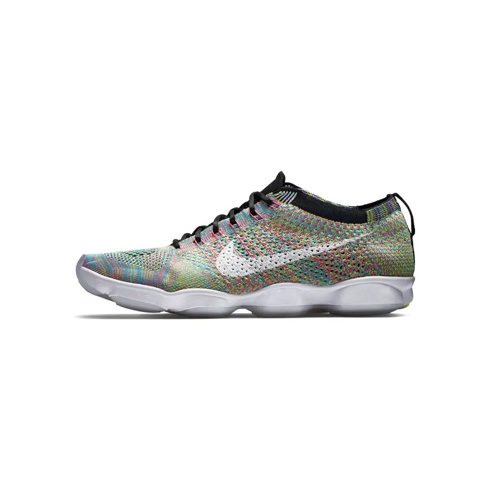 Nike Womens Flyknit Zoom Agility LE Multicolor (2015) (698616-002)