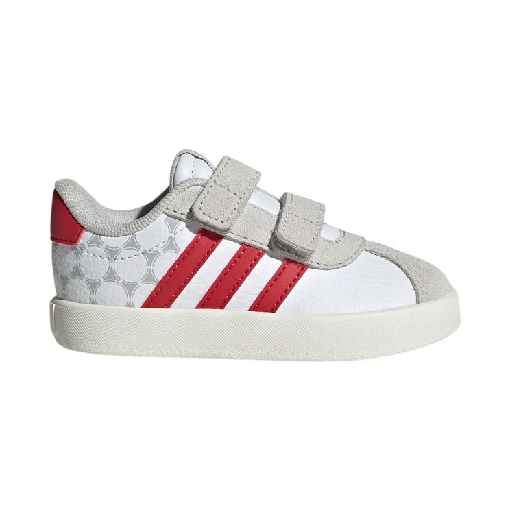 adidas VL Court 3.0 White Team Collegiate Red Off White (KJ6132)