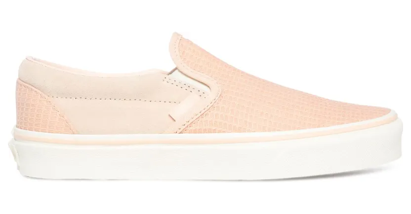VANS Multi Woven Classic Slip-on Schoenen (Roze)