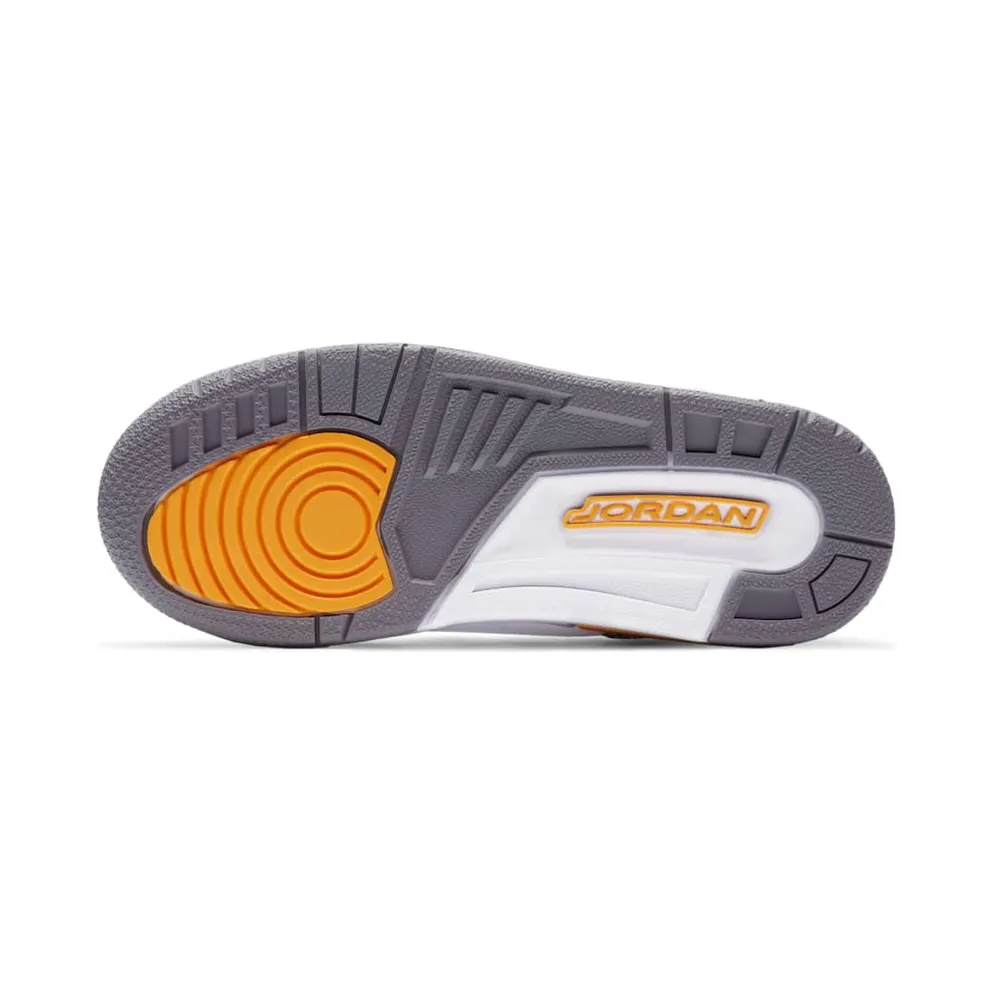 Jordan 3 Retro Laser Orange (PS) White/Black-Laser Orange-Cement Grey (441141-108)