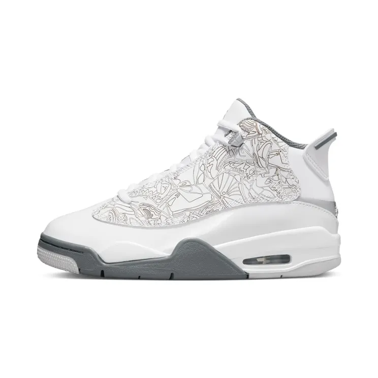 Jordan Dub Zero “White / Metallic Silver / Neutral Grey / Cool Grey” (DV1360-107)