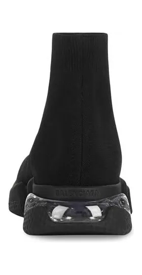 Balenciaga Speed Clear Sole Black (607544W2DBL1000) (2)