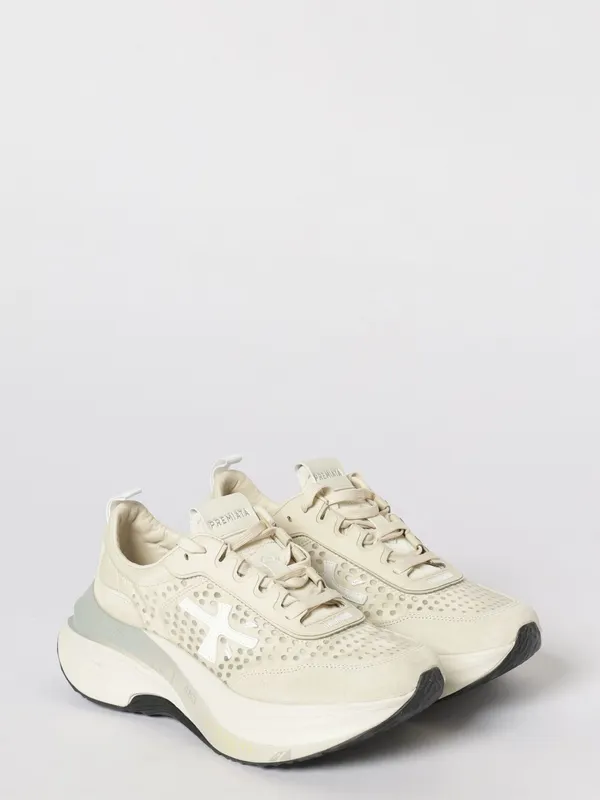 Premiata Hill Nylon and Suede Beige (HILL8242)