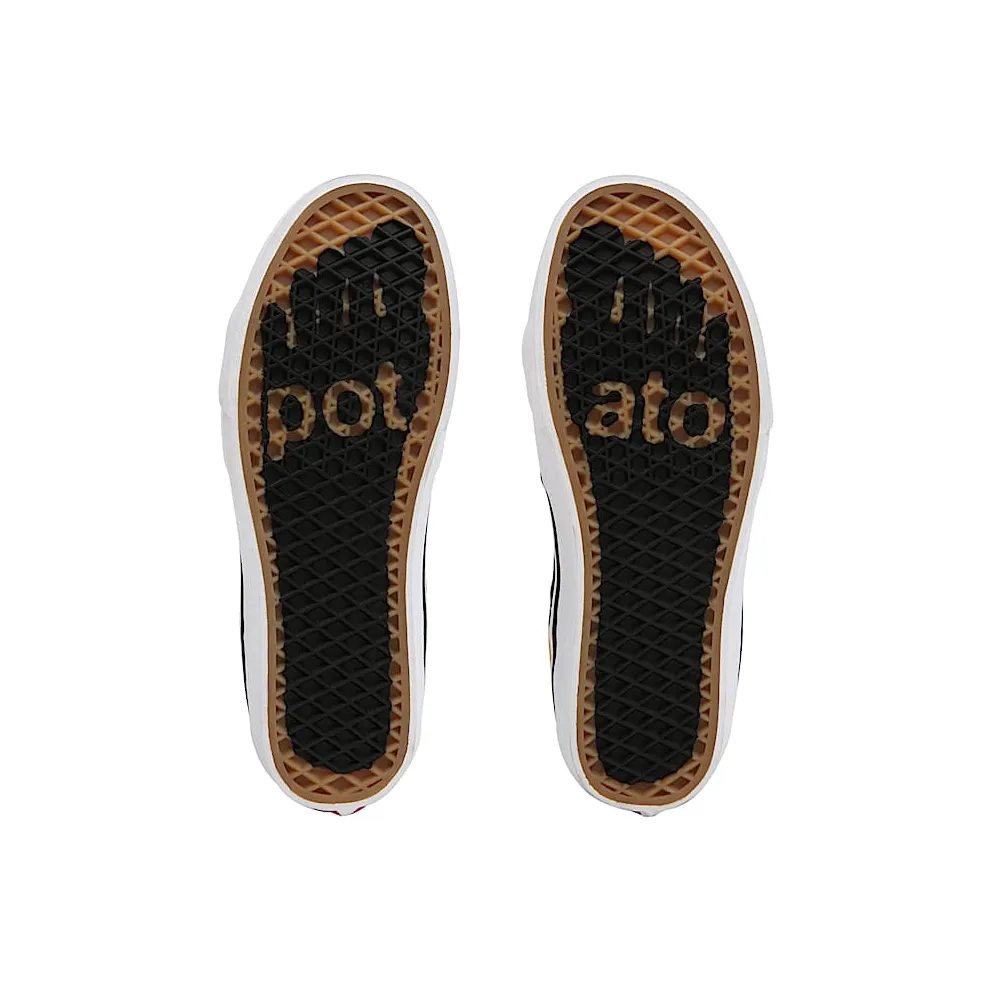 Vans x Imran Potato SK8-Hi VR3 LX Black / True White / Fenugreek – “Black / White / Potato Hand” (VN0A5EE7B7H1)