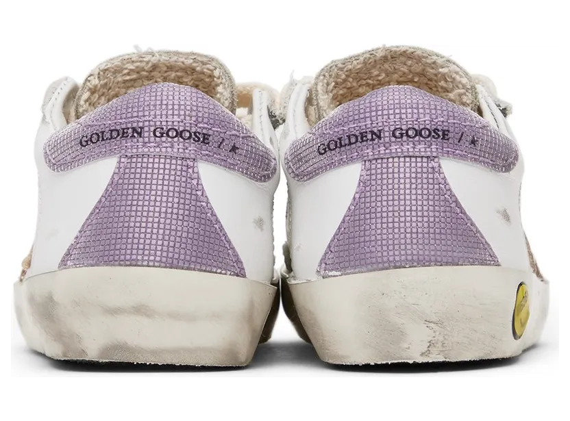 Golden Goose Baby White & Gold Superstar Classic Sneakers (GJF00102.F002837.81614) (2)