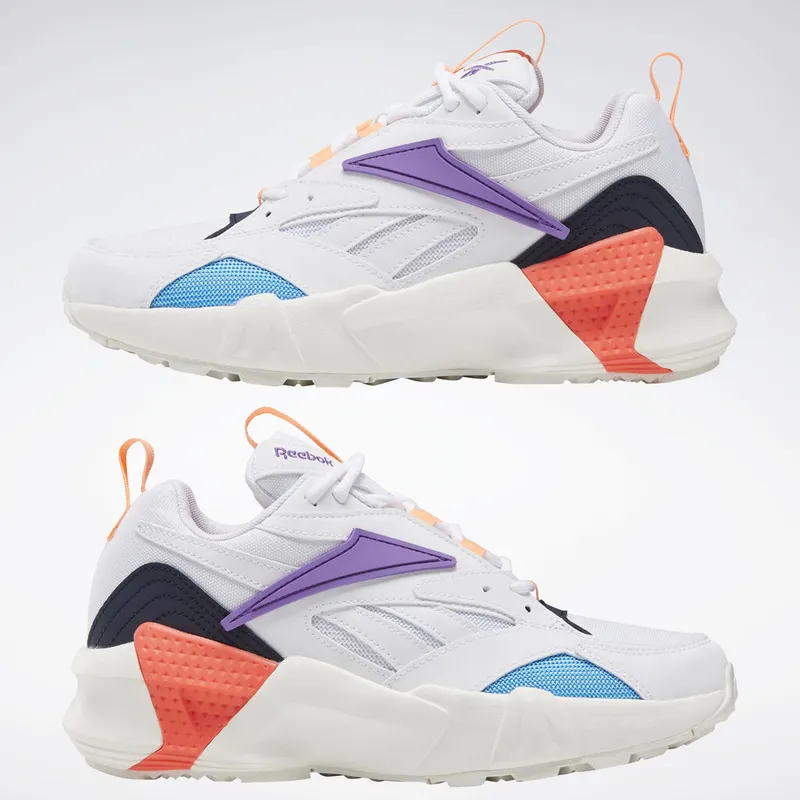 Reebok Aztrek Double White Grape Punch (W) White/Grape Punch-Teal Gem (Other Brands Other)