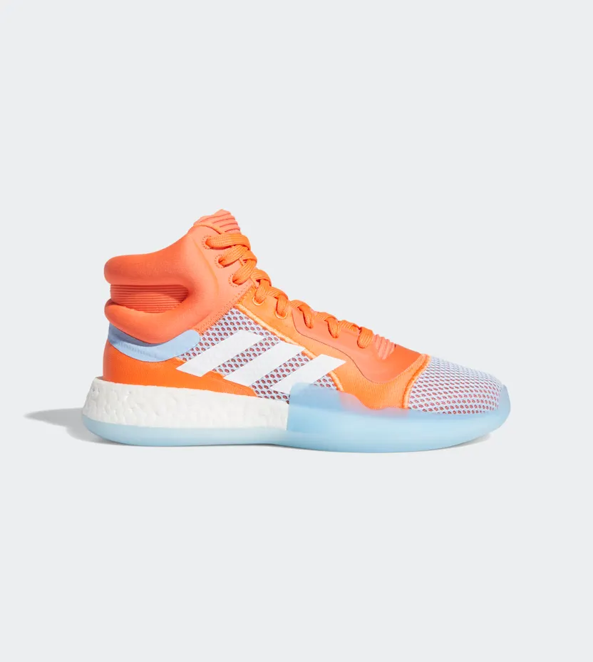 Adidas Marquee Boost ‘Hi-Res Coral Blue’ Hi-Res Coral/Cloud White/Glow Blue (F97276)