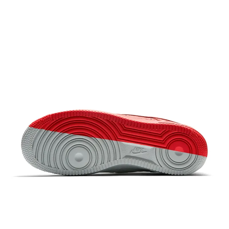 Nike Air Force 1 Low Split Grey Red Barely Grey/Habanero Red (905345-005)