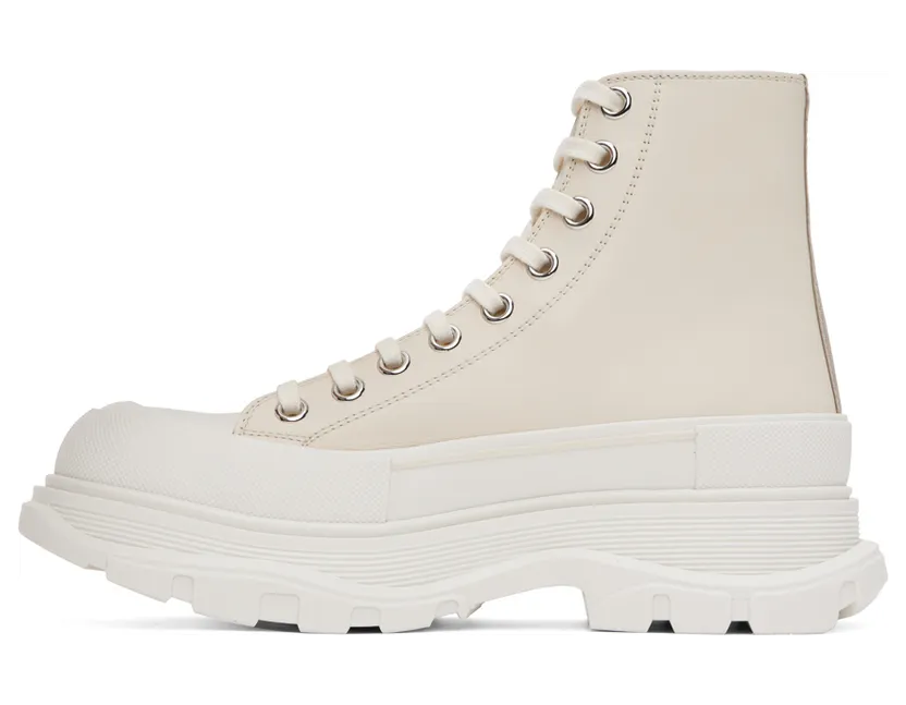 Alexander McQueen Black Tread Slick High Sneakers (705661WHZ62) (3)