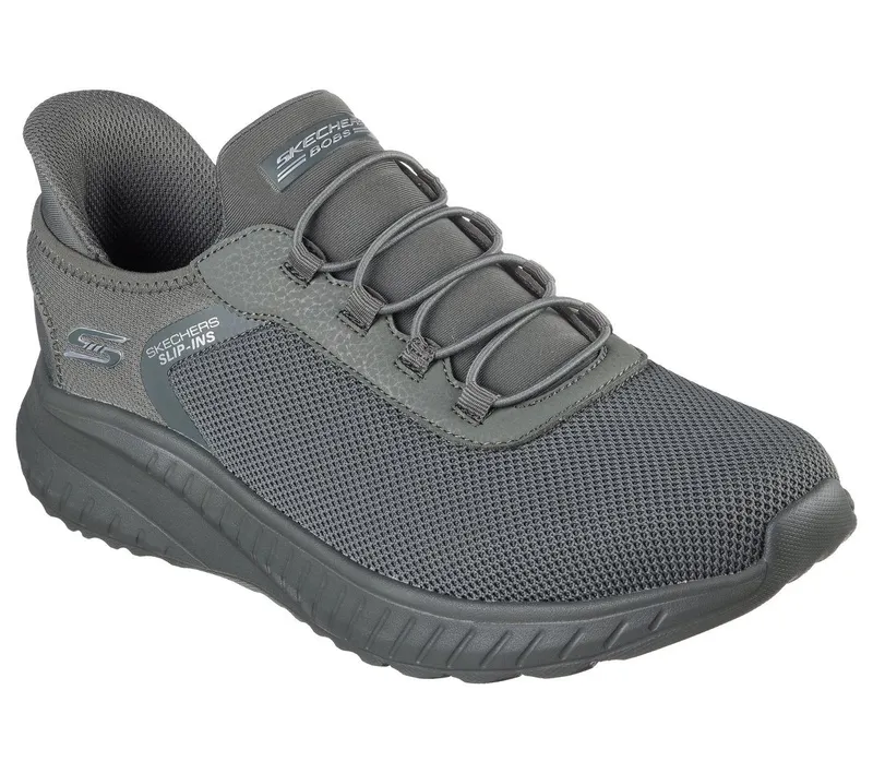 Skechers Slip-ins: BOBS Sport Squad Chaos – Olijf – “Green” (118303 OLV)