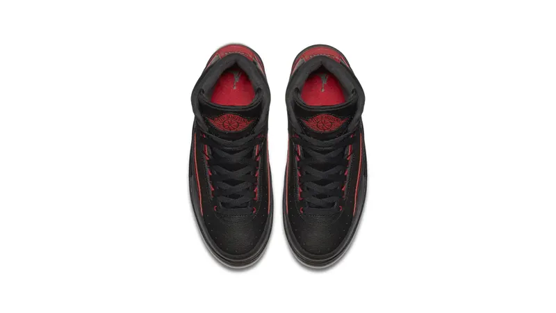 Jordan 2 Retro Alternate 87 (GS) Black/Varsity Red (834276-001)
