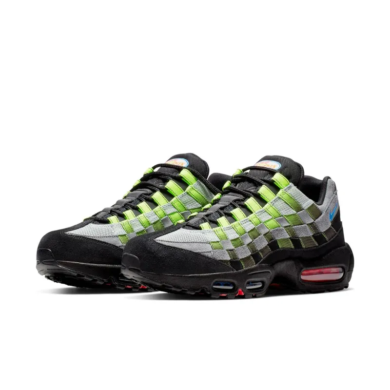 Nike Air Max 95 Woven Volt Black Volt/Black/Grey (AQ0764-001)