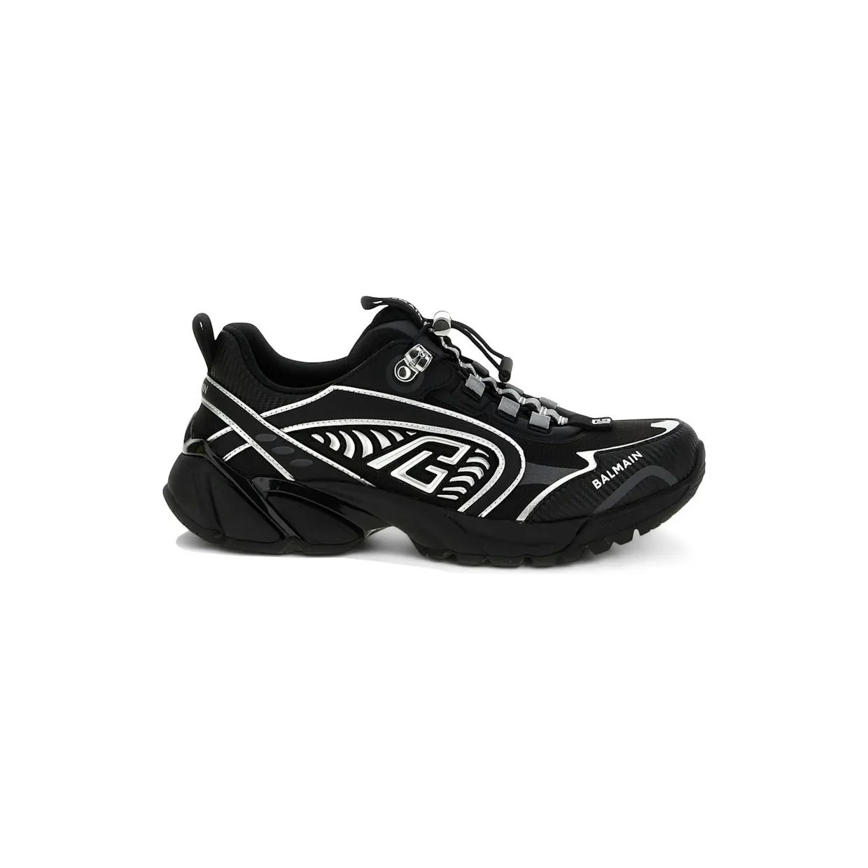 Balmain Cosmic Dust Black White Technical (EM1VI357LSGZ)