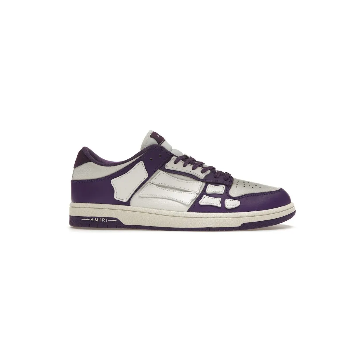 AMIRI Skel Top Low Purple White (PS23MFS003-510)