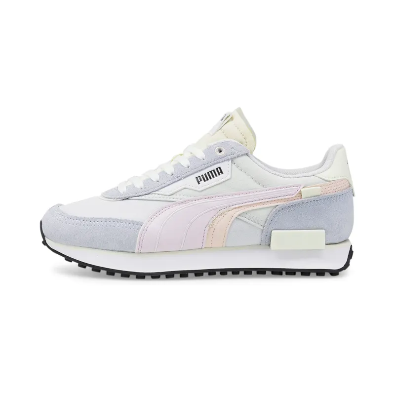 Women’s PUMA Future Rider Displaced White/Lavender Fog (383148-07)