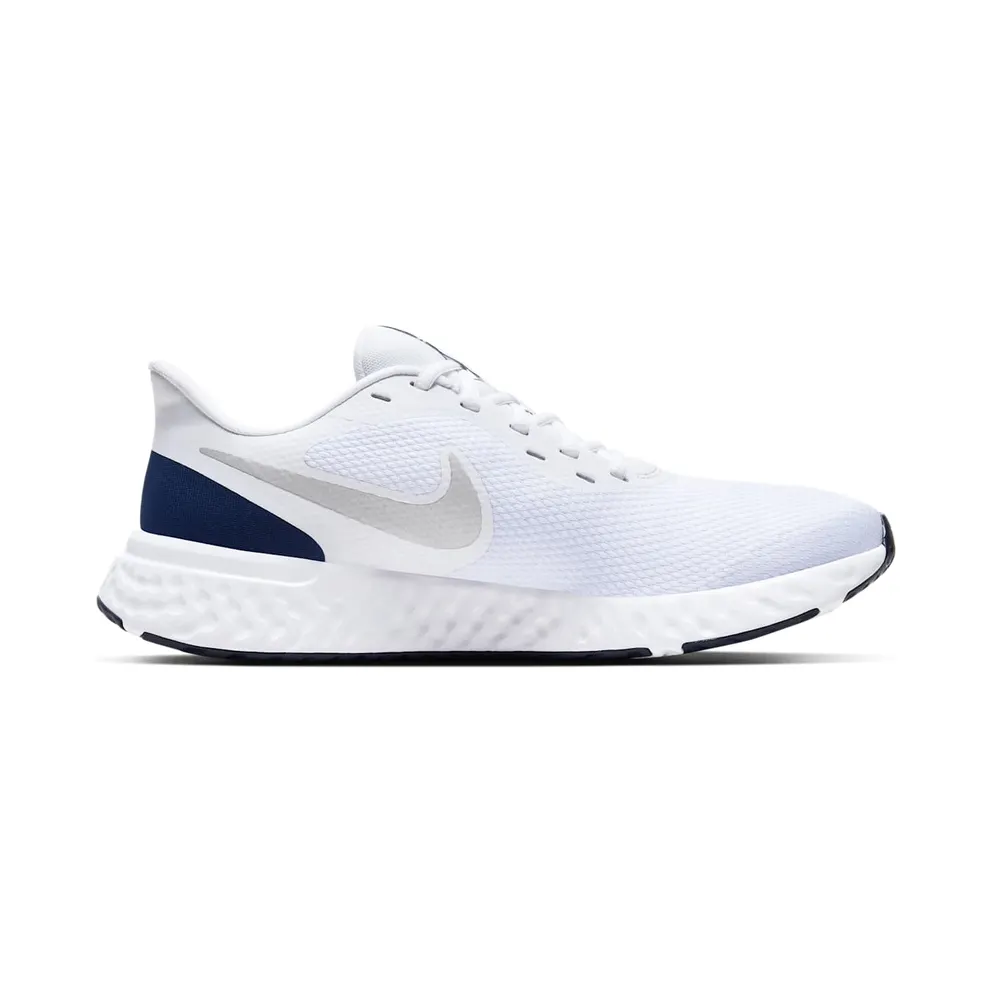 Nike Revolution 5 White Midnight Navy (BQ3204-102)