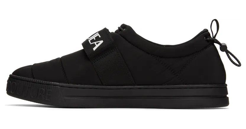 Versace Jeans Couture Black Logo Sneakers (E73YA3SK7EZS487) (3)