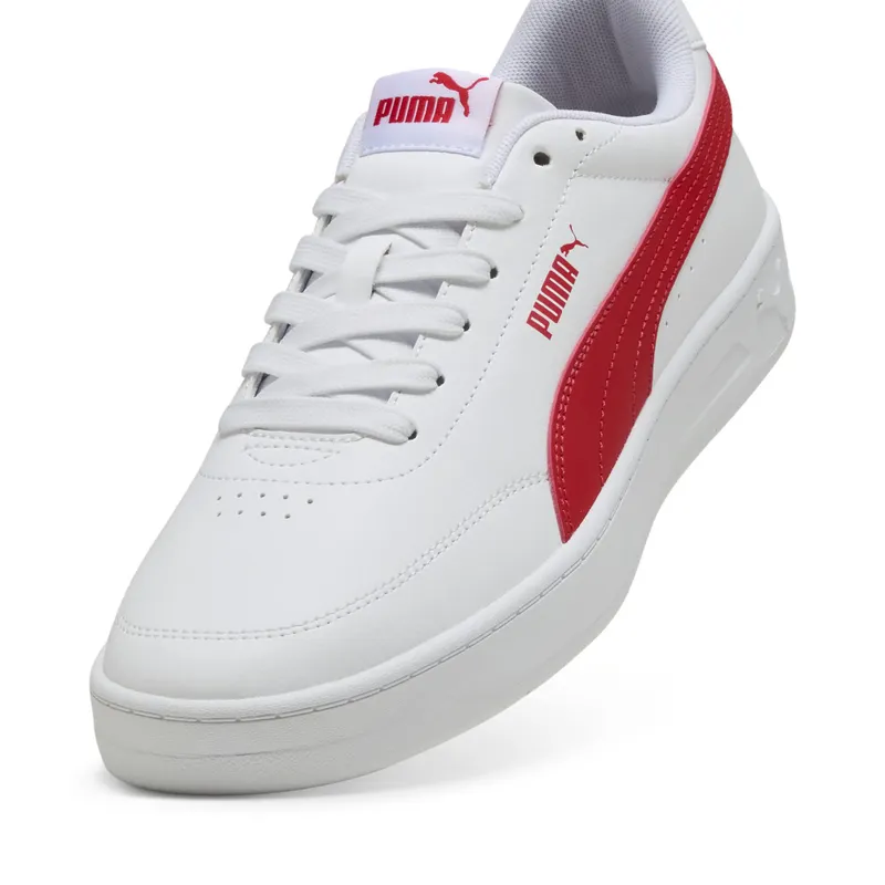 Puma Court Classic Clean “Puma White / For All Time Red” (402223_08)