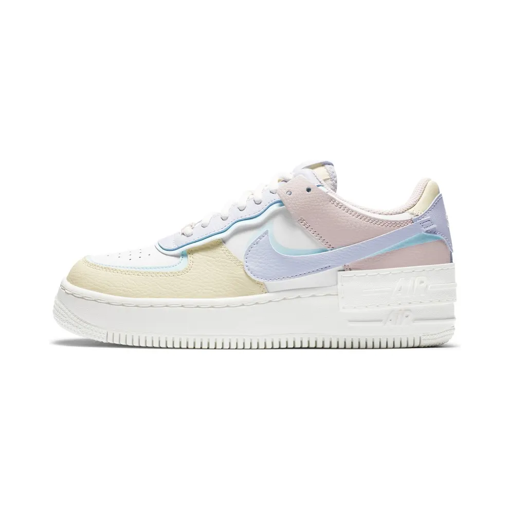 Nike WMNS Air Force 1 Shadow White Glacier Blue Ghost (2020) (CI0919-106)