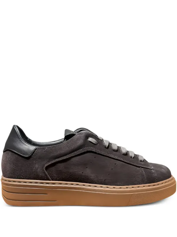 CALCE with leren afwerking – Grey (X1582BLACK)