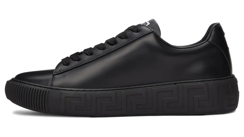 Versace White Logo Greca Low-Top Sneakers (*DSU8404 DV51G) (3)